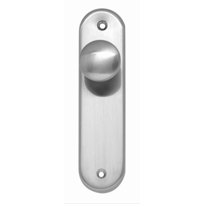Tirador para puertas de armarios, medidas 118mmx30mm en acabado baño níquel satinado material aluminio Tirador para puertas de armarios, medidas 118mmx30mm en acabado baño níquel satinado material aluminio