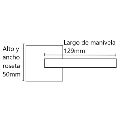 Juego manivela, maneta, manilla, puerta, interior, cuadradillo 8mm, LOTUS Juego manivela, maneta, manilla, puerta, interior, cuadradillo 8mm, LOTUS