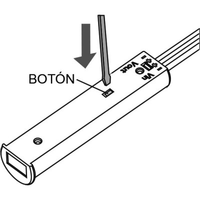 Sensor, transformador, embutido, mano, puerta, led Sensor, transformador, embutido, mano, puerta, led