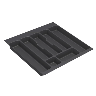 Cubertero recortable para cajón de cocina color antracita - material PVC profundidad de 473mm y altura de 45mm-varios anchos Cubertero recortable para cajón de cocina color antracita - material PVC profundidad de 473mm y altura de 45mm-varios anchos