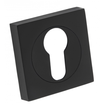 Embellecedor Cerradura -Embellecedor Llave- Bocallave- Roseta Cuadrada 50x50mm- Puertas Madera Interior- Acabado Negro mate Embellecedor Cerradura -Embellecedor Llave- Bocallave- Roseta Cuadrada 50x50mm- Puertas Madera Interior- Acabado Negro mate