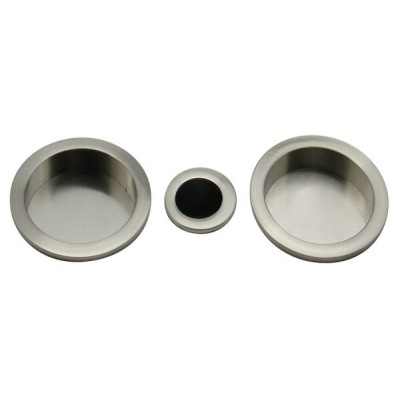 Juego cazoletas uñero puerta corredera tope bronce negro Juego cazoletas uñero puerta corredera tope bronce negro