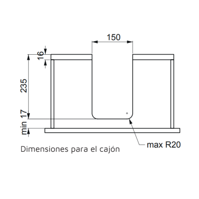 Salva sifón para cajones de baño - varios colores blanco, gris, antracita - instalación en cajones-hueco 235mm – material ABS Salva sifón para cajones de baño - varios colores blanco, gris, antracita - instalación en cajones-hueco 235mm – material ABS