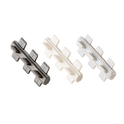Conectores para paneles de pvc en angulo forma " X " de 60mm de altura varios colores