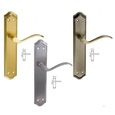 Juego manivelas manetas puerta disponible en tres acabados