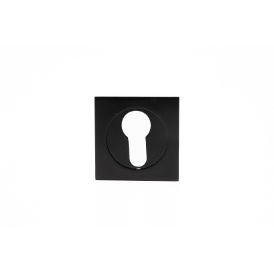 Embellecedor Cerradura -Embellecedor Llave- Bocallave- Roseta Cuadrada 50x50mm- Puertas Madera Interior- Acabado Negro mate Embellecedor Cerradura -Embellecedor Llave- Bocallave- Roseta Cuadrada 50x50mm- Puertas Madera Interior- Acabado Negro mate