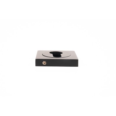 Embellecedor Cerradura -Embellecedor Llave- Bocallave- Roseta Cuadrada 50x50mm- Puertas Madera Interior- Acabado Negro mate Embellecedor Cerradura -Embellecedor Llave- Bocallave- Roseta Cuadrada 50x50mm- Puertas Madera Interior- Acabado Negro mate
