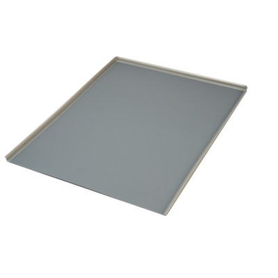 Protector bajo de fregadero, varias medidas de ancho, color gris material PVC- lamina de 1mm, goma lateral protectora Protector bajo de fregadero, varias medidas de ancho, color gris material PVC- lamina de 1mm, goma lateral protectora