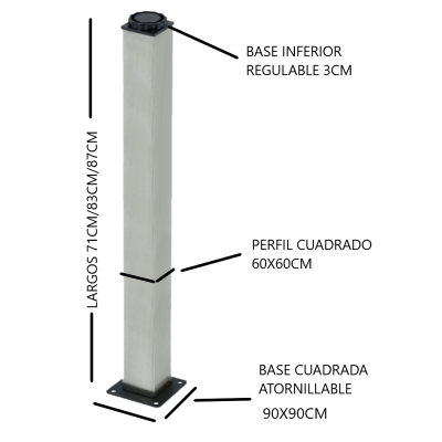 Pata, mesa, inoxidable, escritorio, mesa auxiliar, cuadrada Pata, mesa, inoxidable, escritorio, mesa auxiliar, cuadrada