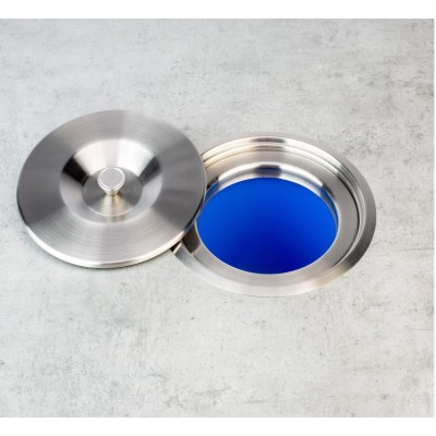 Cubo residuos para encimera de 8 lit tapa acero inox 240mm de diámetro – material PVC – cubo fácil de instalar desmontable Cubo residuos para encimera de 8 lit tapa acero inox 240mm de diámetro – material PVC – cubo fácil de instalar desmontable