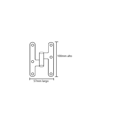 pernio acero pack 4 unidades,bisagras puerta madera- varios acabados , medida 100x57mm sin remate remate plano, cantos redondos pernio acero pack 4 unidades,bisagras puerta madera- varios acabados , medida 100x57mm sin remate remate plano, cantos redondos