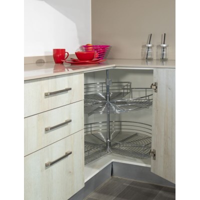 Cesto giratorio 270º, 180º o 360º, mueble cocina 90cm Cesto giratorio 270º, 180º o 360º, mueble cocina 90cm