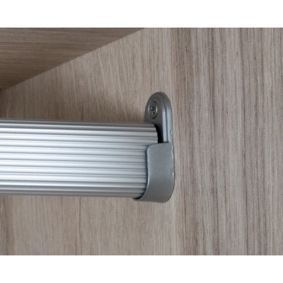 soporte varilla ovalada para barra armario varios colores - disponible soporte lateral o soporte central, armarios y vestidores soporte varilla ovalada para barra armario varios colores - disponible soporte lateral o soporte central, armarios y vestidores