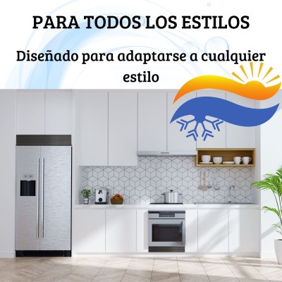 Rejilla ventilación horno cocina 60cm 8 lamas varillas respiración