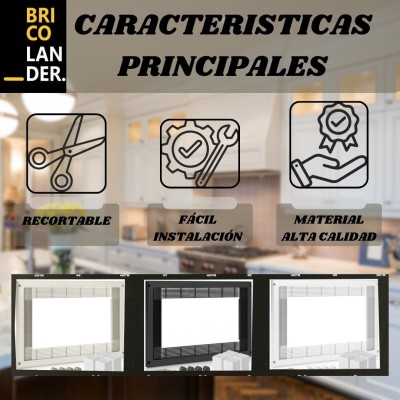 Marco, cerquillo, microondas, cocina, módulo, mueble, 60 Marco, cerquillo, microondas, cocina, módulo, mueble, 60