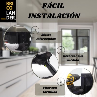 Marco, cerquillo, microondas, cocina, módulo, mueble, 60 Marco, cerquillo, microondas, cocina, módulo, mueble, 60