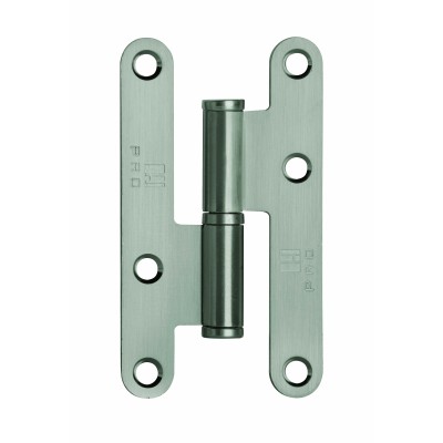 BISAGRAS PUERTAS MADERA ACERO - PERNIO PARA PUERTAS INTERIOR - PACK 6 UNIDADES - CANTOS REDONDO - MEDIDAS 100X57MM