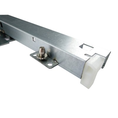 Juego de Guías Rodamientos 50 kg de Peso, con Regulación Lateral, Sistema Cierre Suave, para Cajones de Cocina y Armario Juego de Guías Rodamientos 50 kg de Peso, con Regulación Lateral, Sistema Cierre Suave, para Cajones de Cocina y Armario