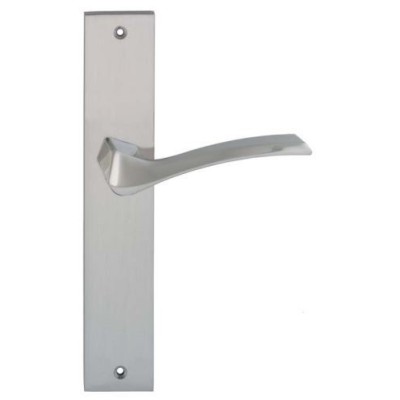Juego de manivela para puerta con placa Juego de manivela para puerta con placa