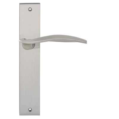 Juego de manivela para puerta con placa Juego de manivela para puerta con placa