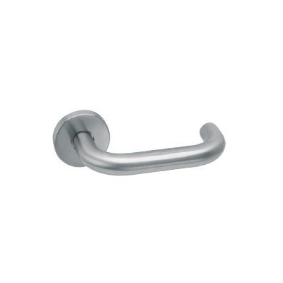 Juego manivela, maneta modelo DUNA acero inoxidable