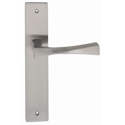 Juego de manivela para puerta con placa Juego de manivela para puerta con placa