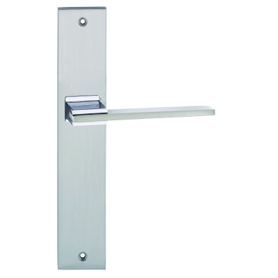 Juego de manivela para puerta con placa Juego de manivela para puerta con placa