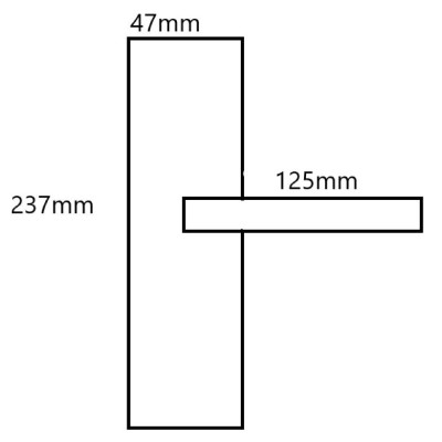 Manivela puerta BUDAPEST para cuadradillo 8mm con o sin placa ZAMAK Manivela puerta BUDAPEST para cuadradillo 8mm con o sin placa ZAMAK